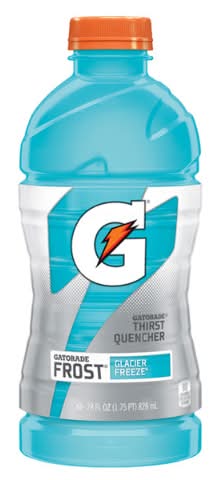 Gatorade Frost Thirst Quencher Sports Drink, Glacier Freeze (28 fl oz)