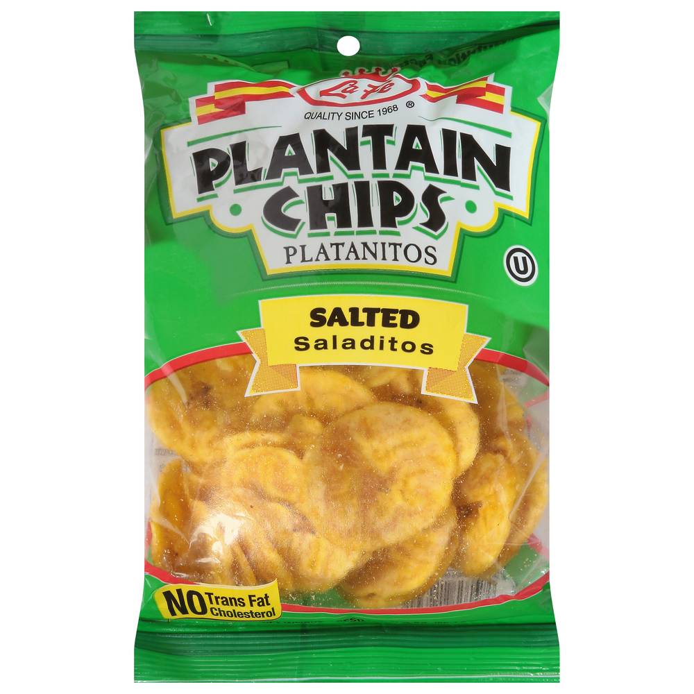 La Fe Salted Plantain Chips (3 oz)