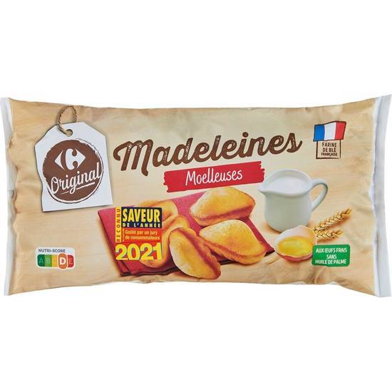 Carrefour Original - Madeleines moelleuses (1kg)