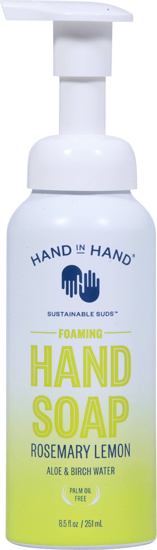 Hand in Hand Foaming Rosemary Lemon Hand Soap