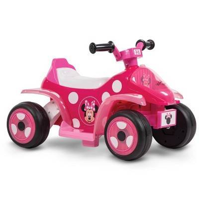 Huffy 6V Minnie Quad Ride-On Car, Pink