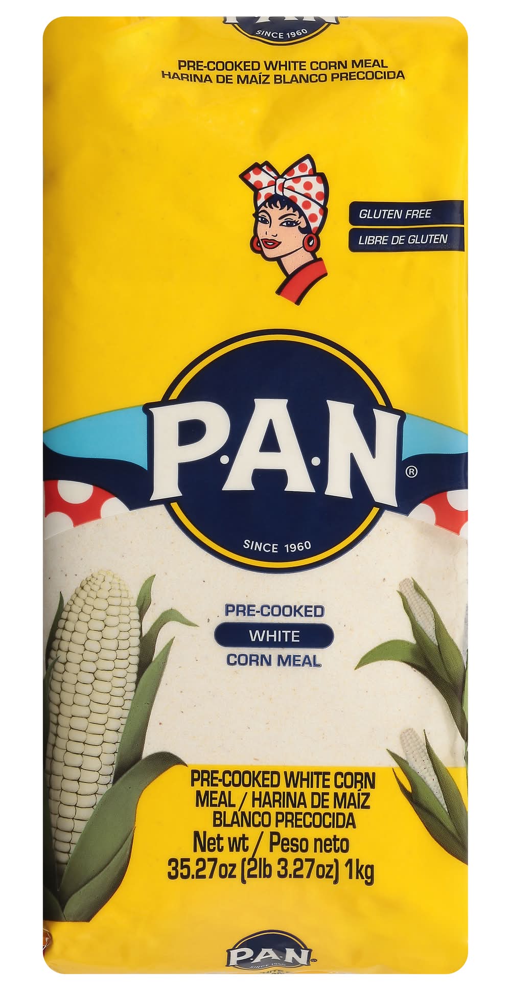 P.A.N. Pre-Cooked White Corn Meal (35.27 oz)