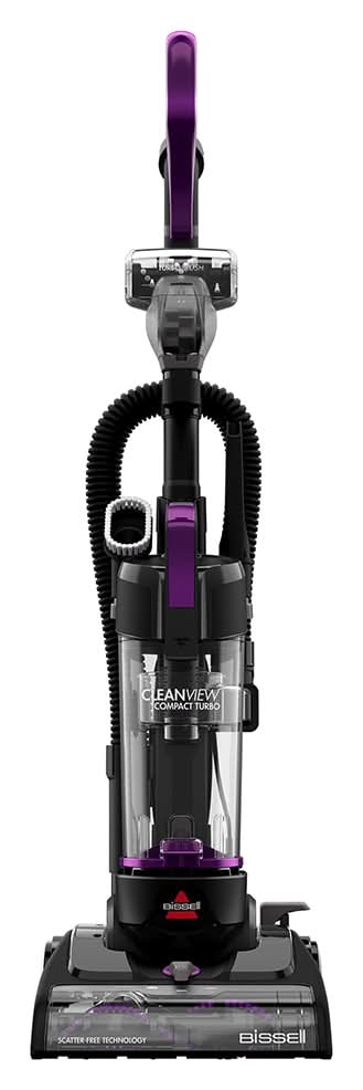 BISSELL CleanView Compact Turbo Bagless Pet Upright Vacuum Cleaner