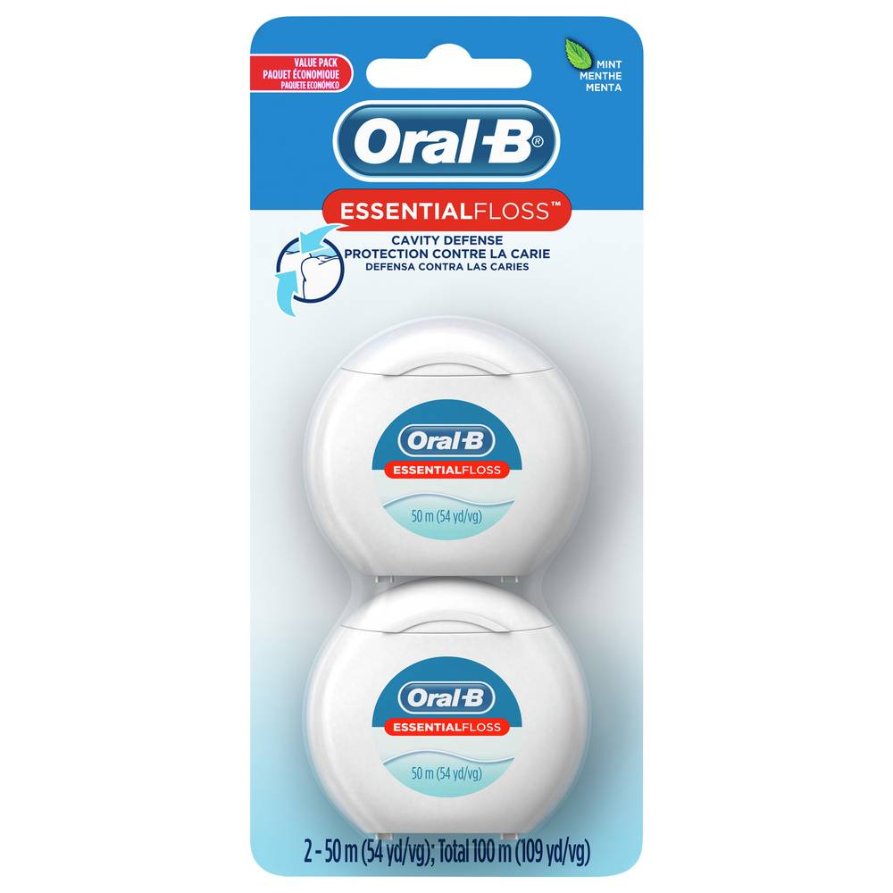 Oral-B Value pack Mint Essential Floss (2 ct)