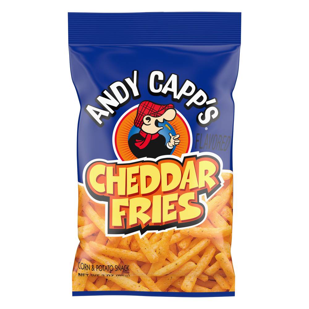 Andy Capp's Cheddar Fries, Corn-Potato (3 oz)