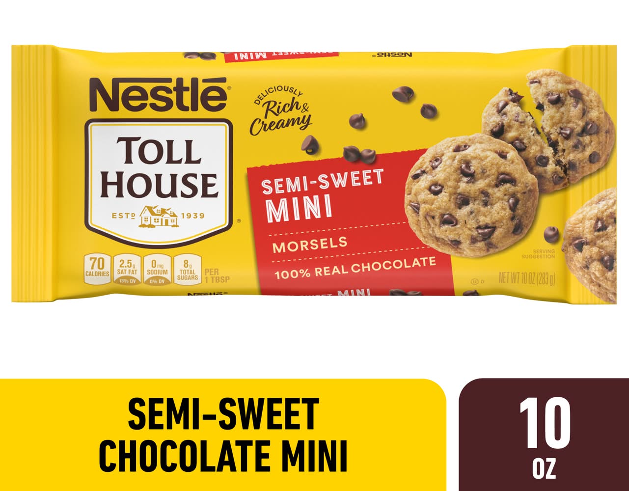 Toll House Semi-Sweet Mini Real Chocolate Morsels (10 oz)
