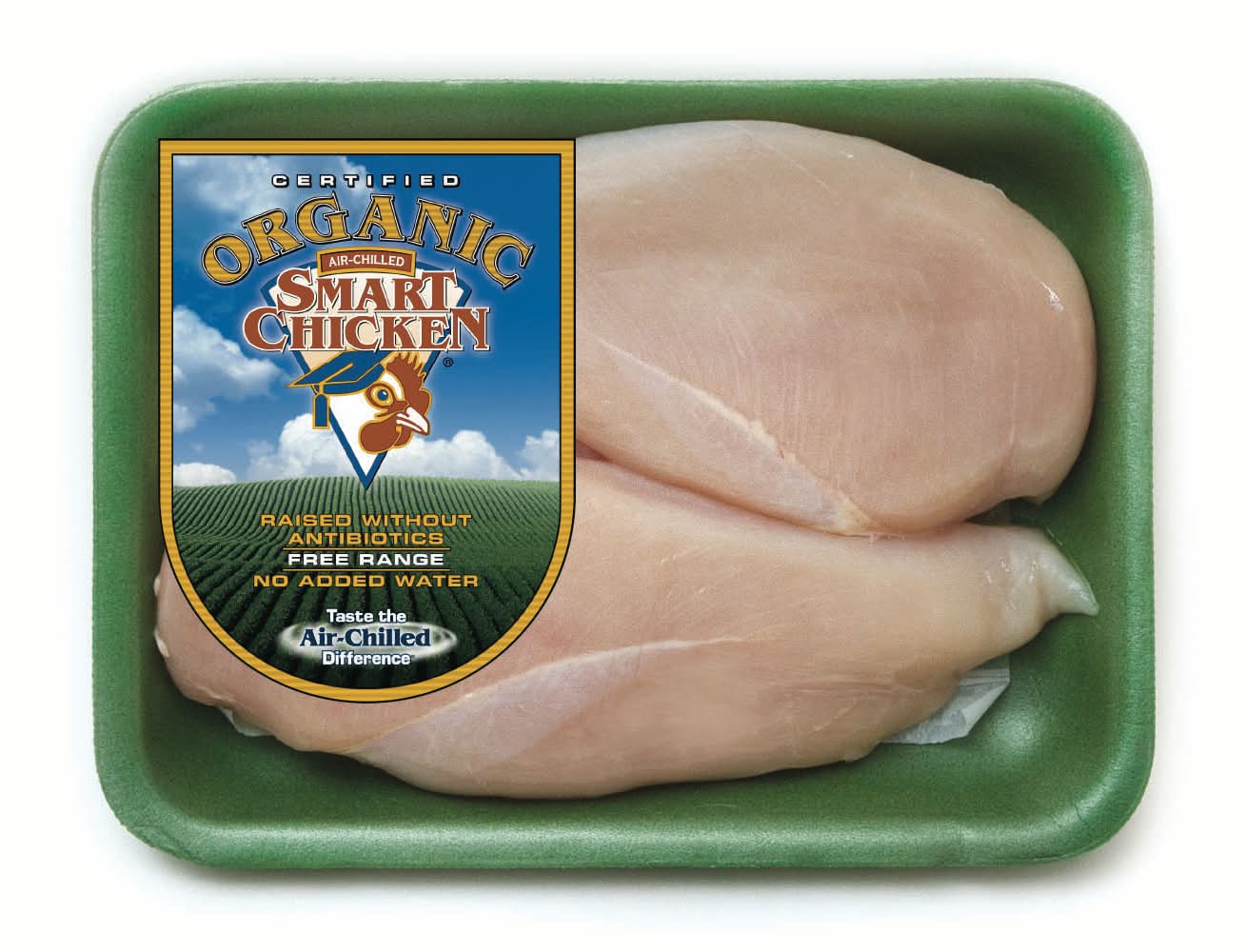 Smart Chicken Boneless Organic Air-Chilled Breast (1 lbs)