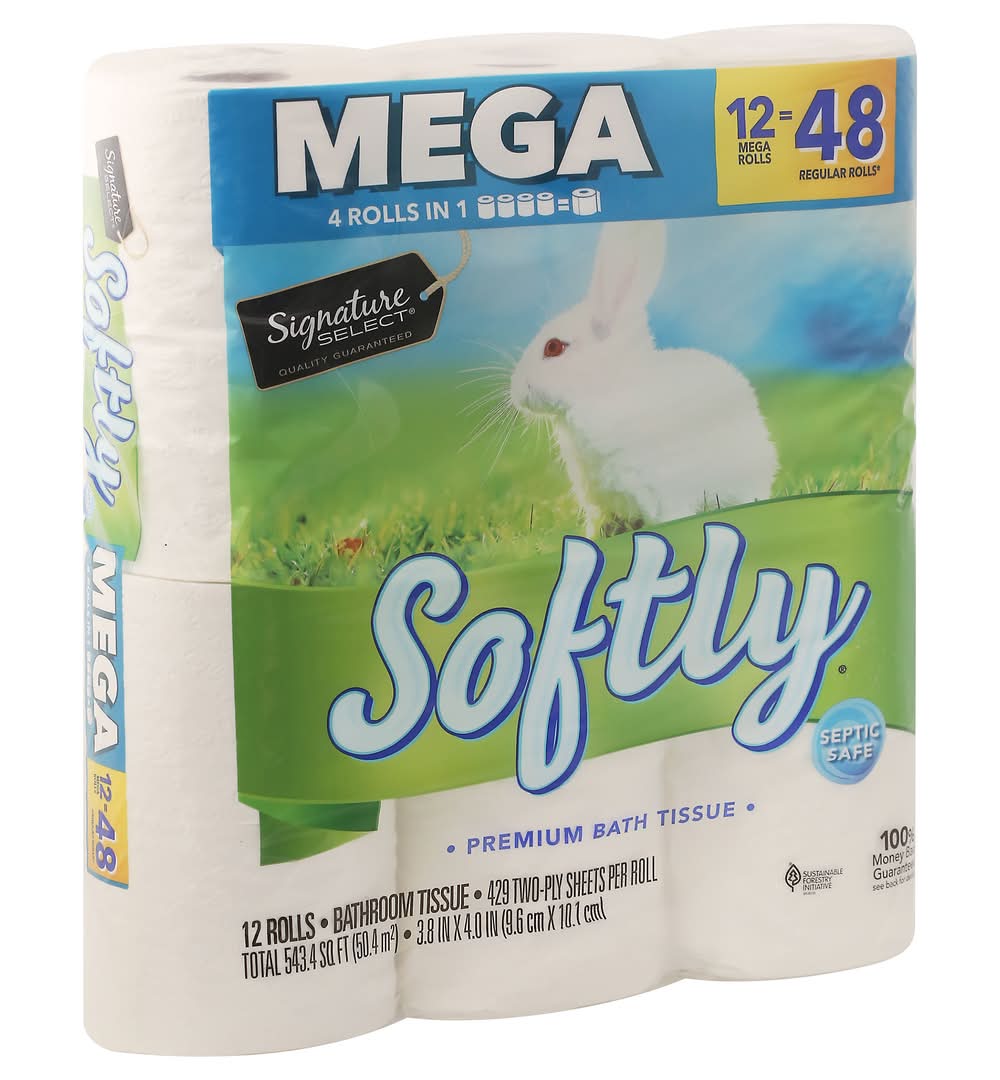 Signature Select Softly Premium Bath Tissue (5.34 lbs)