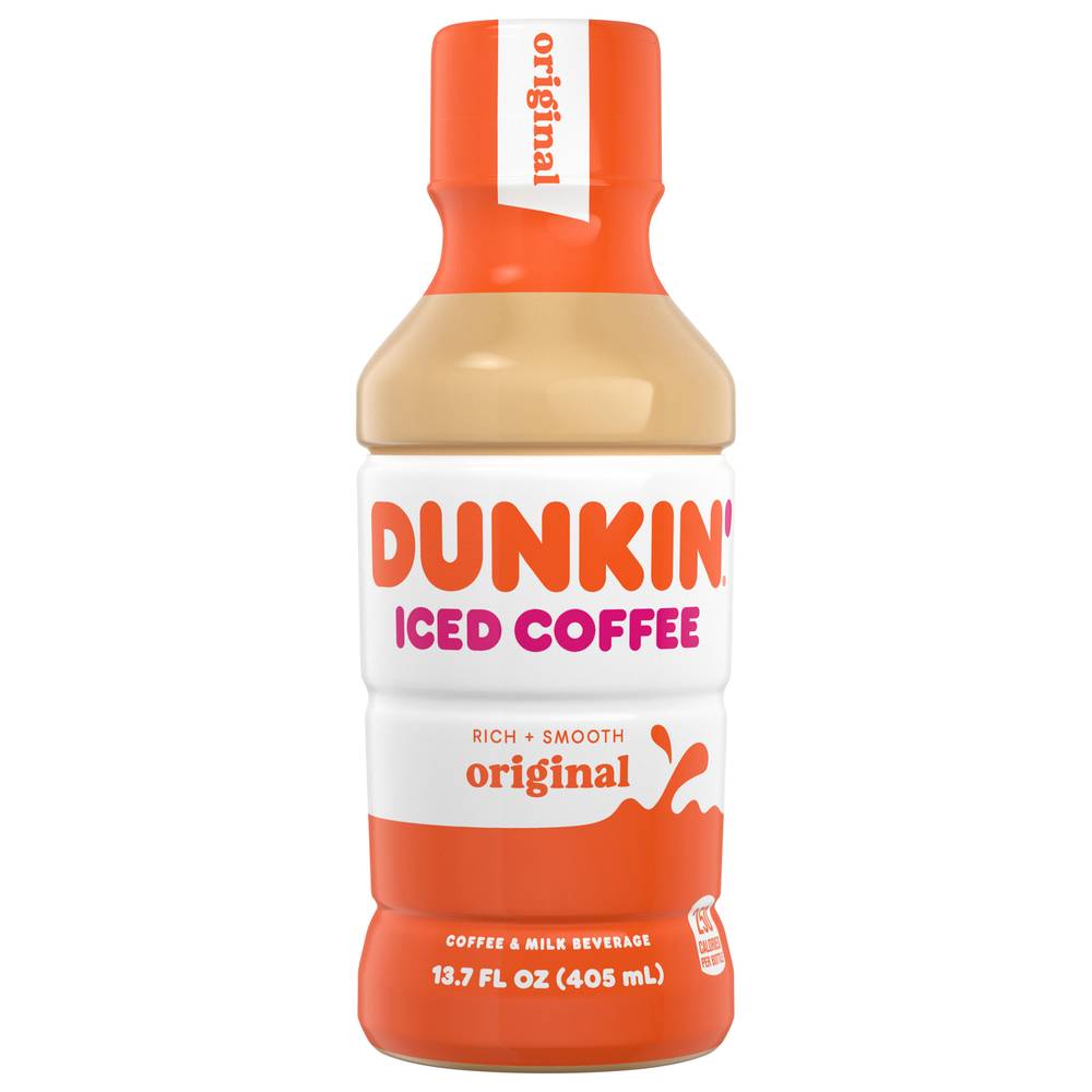 Dunkin' Rich + Smooth Original Iced Coffee (13.7 fl oz)