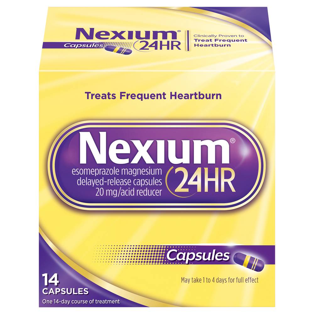 Nexium Delayed Release Heartburn Relief Capsules (1.6 oz, 14 ct)