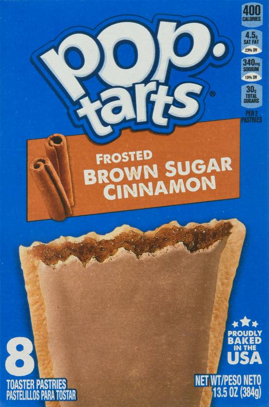 Pop-Tarts Frosted Brown Sugar Cinnamon Toaster Pastries