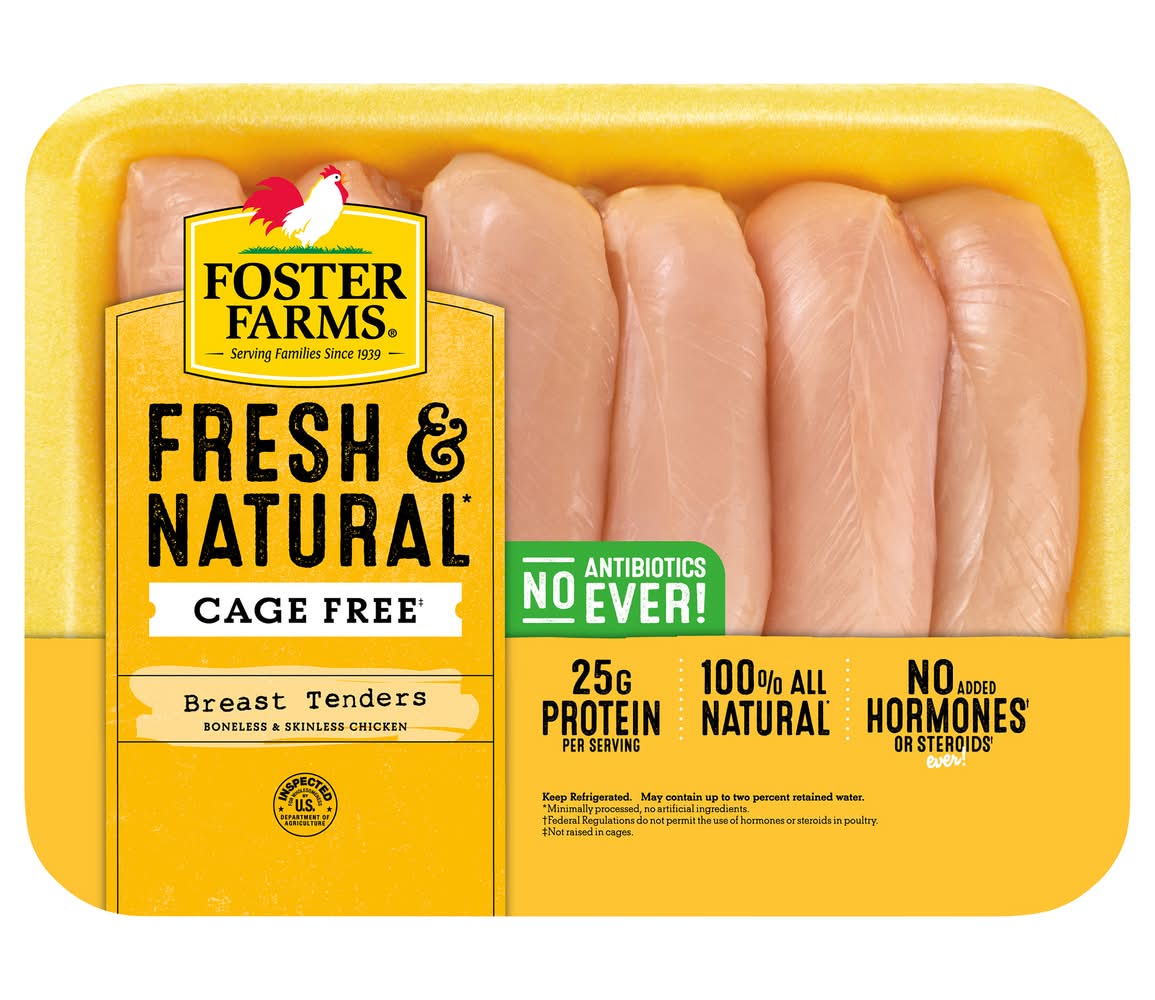 Foster Farms Fresh & Natural Cage Free Chicken Breast Tenders
