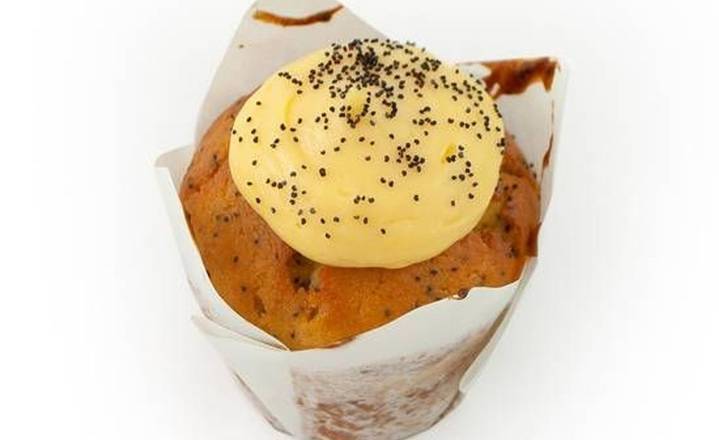 Lemon Curd & Poppyseed Muffin