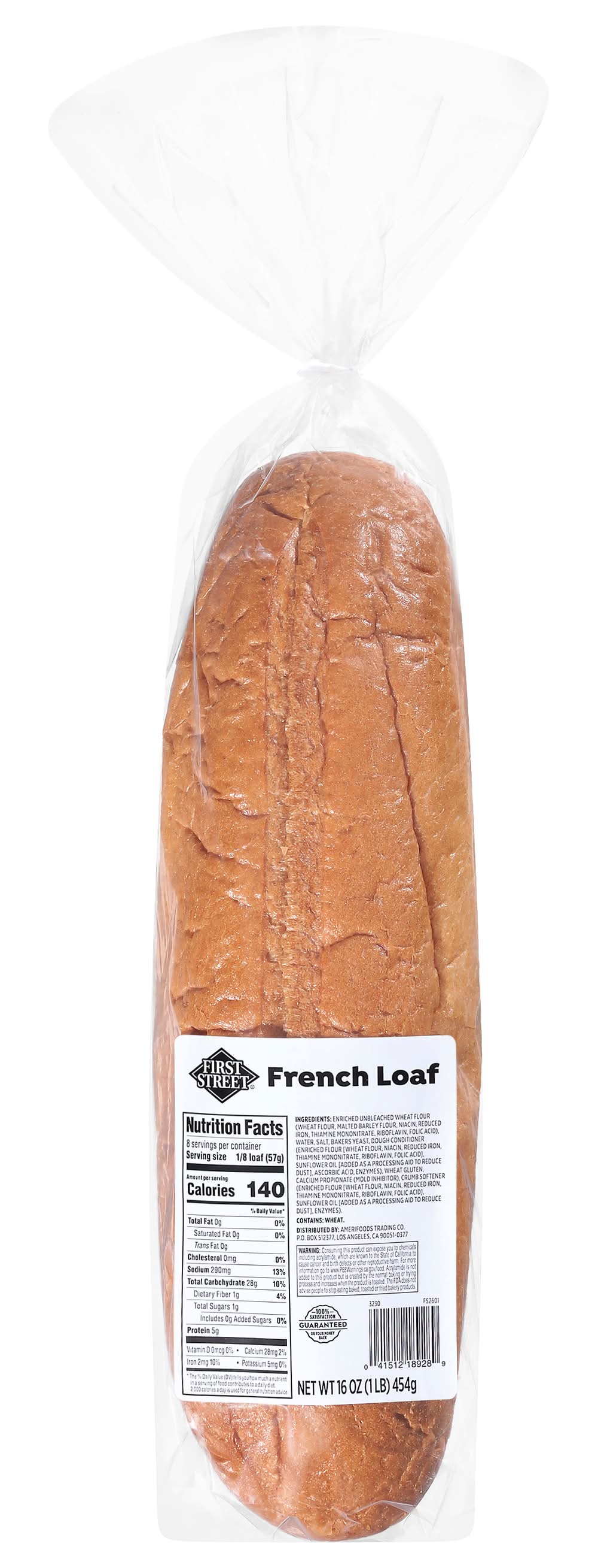 First Street French Bread Loaf (16 oz)