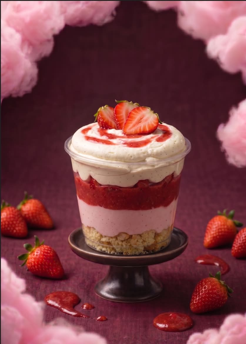 FRAISE + COULIS DE FRAISE
