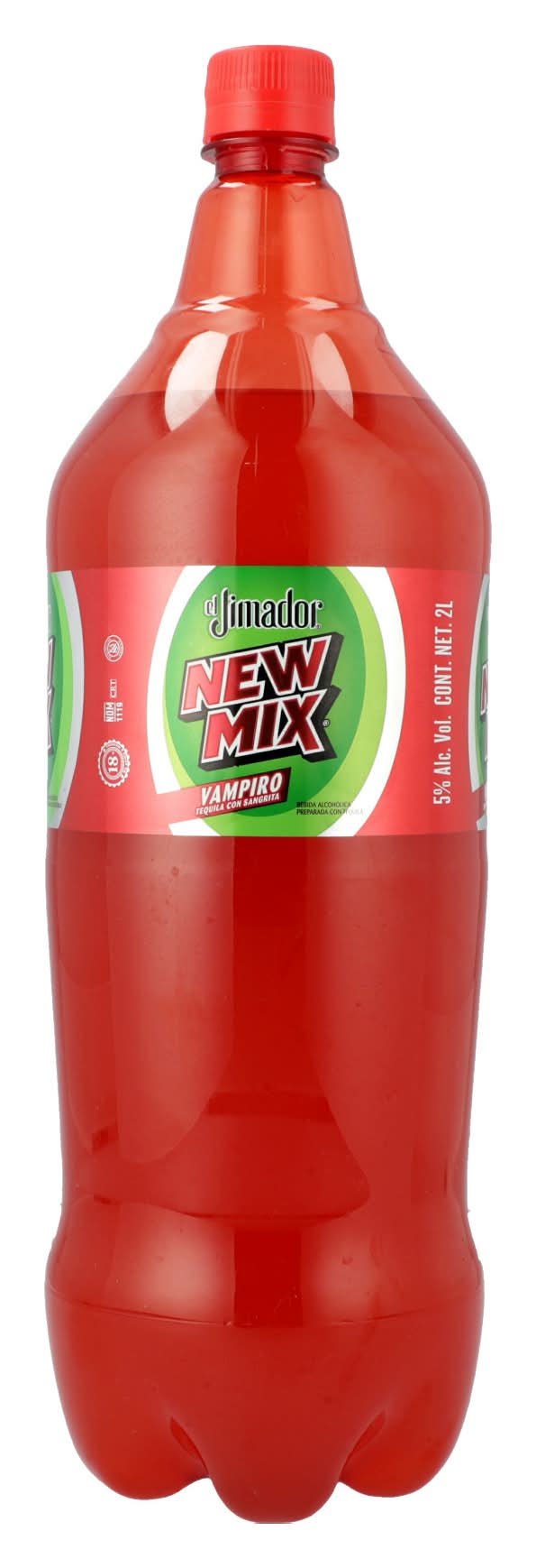 New Mix · Bebida alcohólica preparada con tequila, vampiro (2 L)
