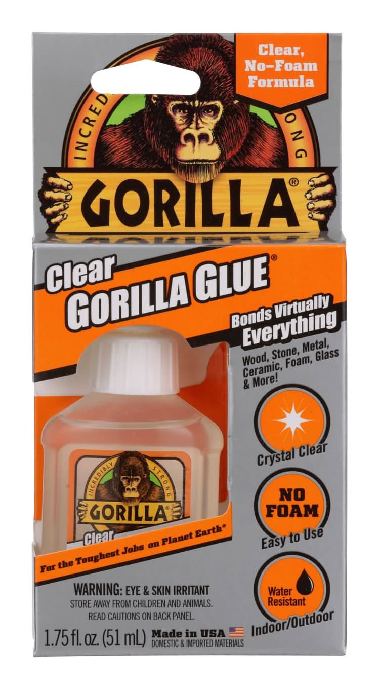 Gorilla High Strength Clear Clear Glue 1.75 Oz