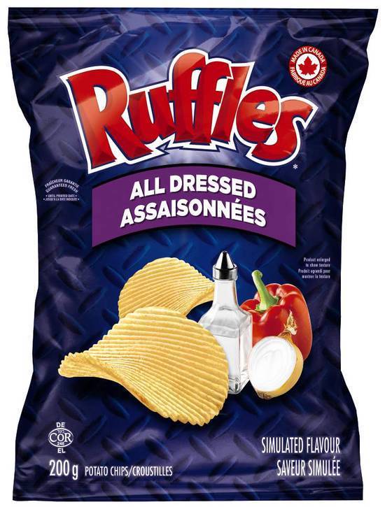 Ruffles All Dressed Potato Chips (200 g)