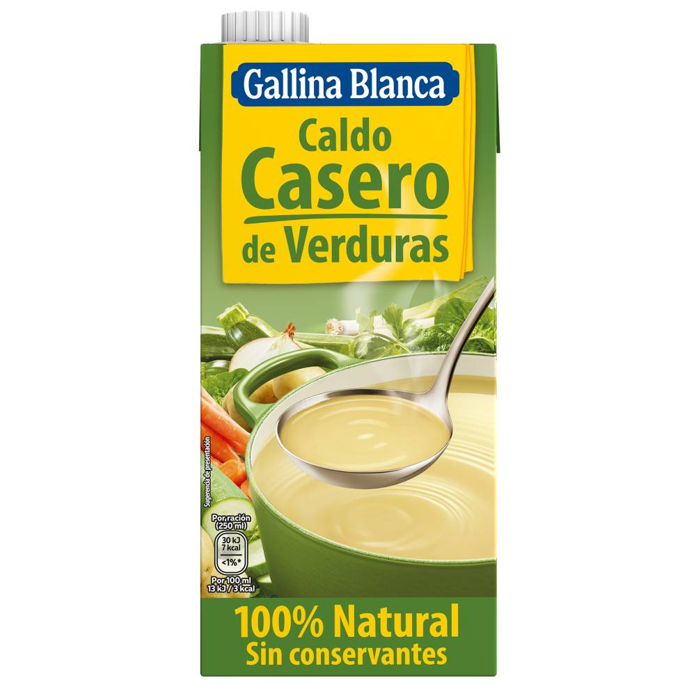 Caldo Gallina Blanca De Verdura 1L