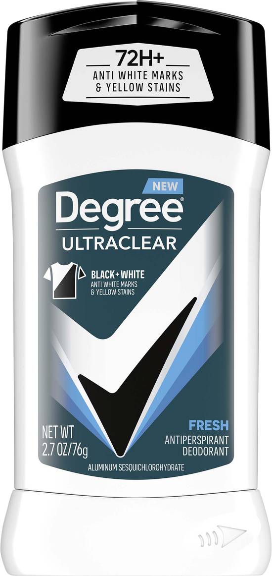 Degree Men Motionsense Fresh Black + White Antiperspirant