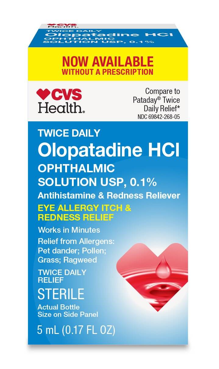 Cvs Health Eye Allergy Itch & Redness Relief