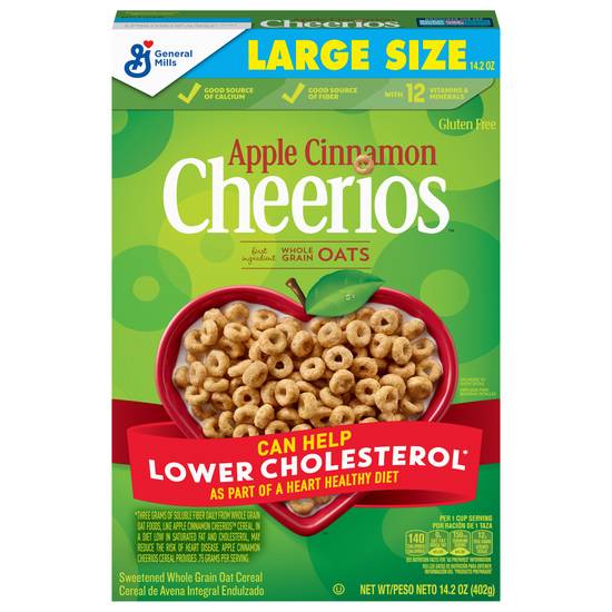 Cheerios Large Size Apple Cinnamon Cereal