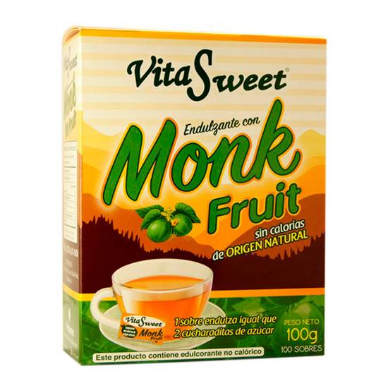 Endulzante Monk Fruit Vitasweet 100 Gr