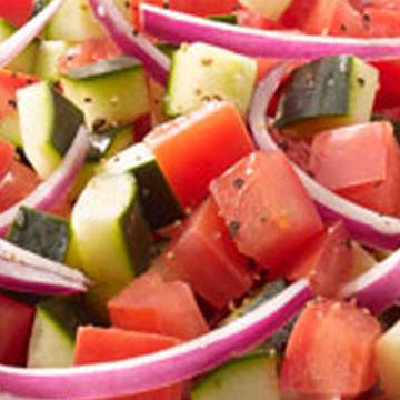 NEW! Tomato Cucumber Onion Salad Party Tray