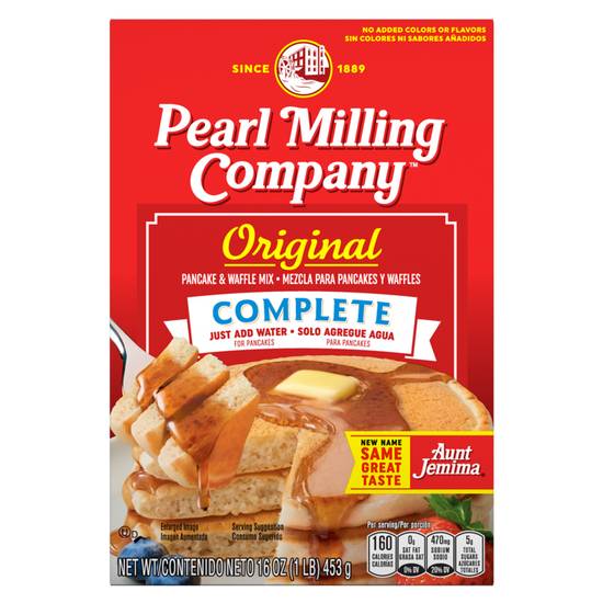 Order Pearl Milling Original Pancake Mix 16oz food online from Everyday Needs by Gopuff store, Tampa on bringmethat.com