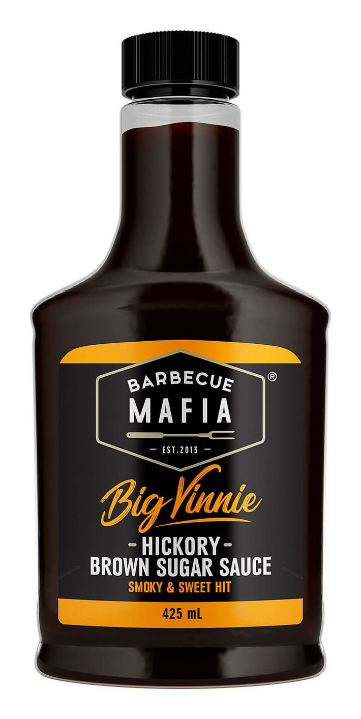 Barbecue Mafia 425ml Big Vinnie Hickory brown sugar BBQ sauce