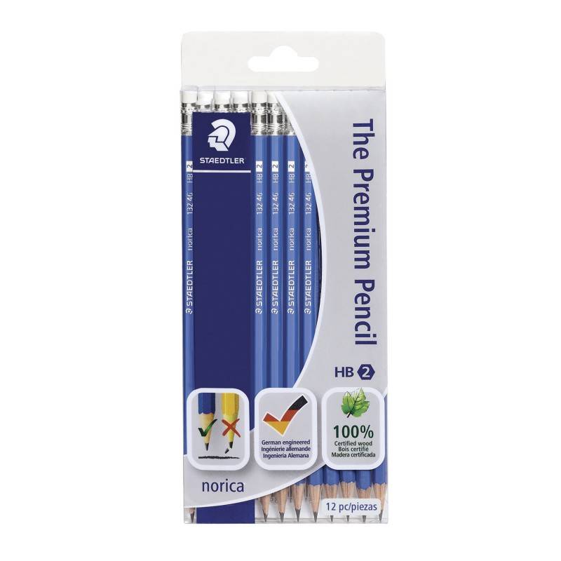 Staedtler Norica Hb Pencil 12 pack (graphite pencils)