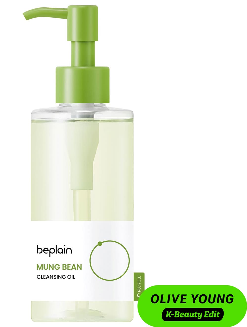 Beplain MUNG BEAN CLEANSING OIL Refreshing, Daily Cleansing Oil to Remove Makeup Residue, Sebum, and Impurities 6.76oz/200ml