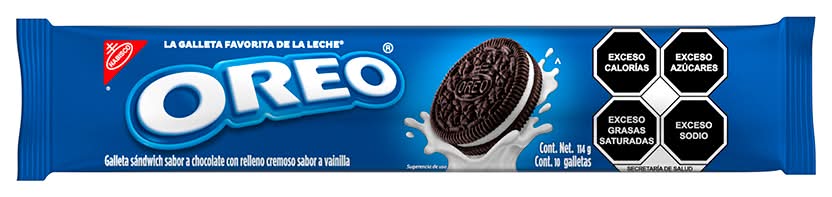 Oreo · Galleta sándwich, chocolate-vainilla (10 un)