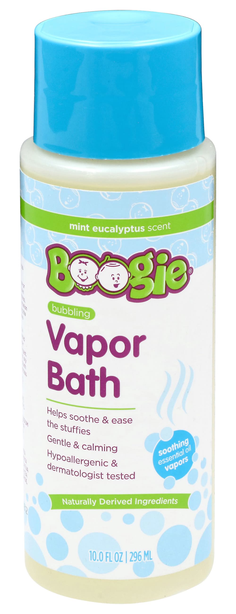 Boogie Vapor Soothing Bubble Bath, Mint Eucalyptus (10 fl oz)