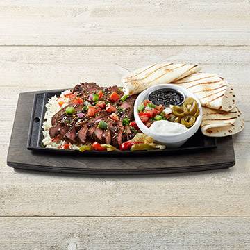 Whiskey-Glaze Sirloin Fajitas