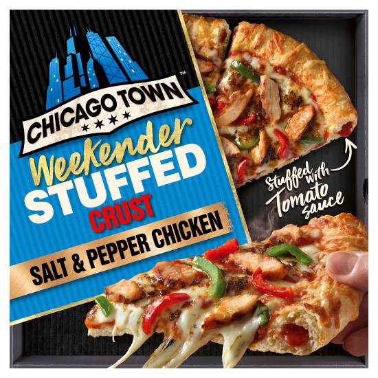 Chicago Town Weekender Stuffed Crust Salt & Pepper Chicken
