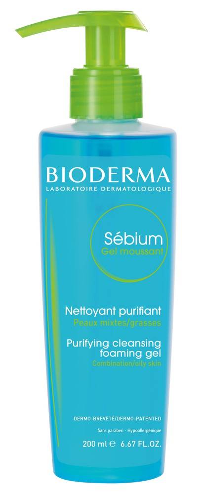 Bioderma Sébium Purifying Cleansing Foaming Gel (200 ml)