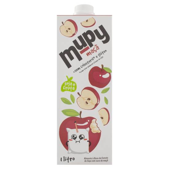 Mupy bebida à base de soja sabor maçã (1 l)