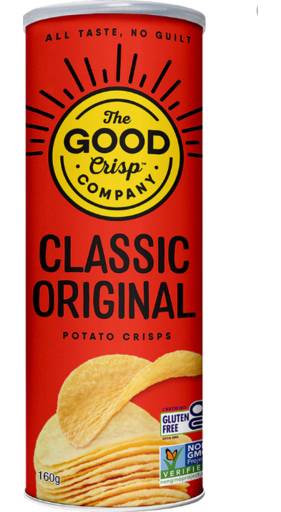 The Good Crips Gf Original Potato Crisps (160g)