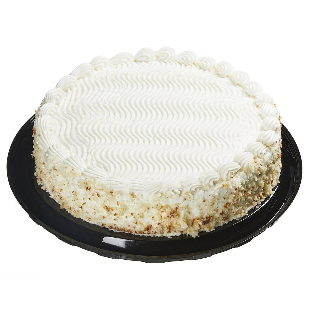 White Cake, Vanilla, 10", White (5.12 lbs)