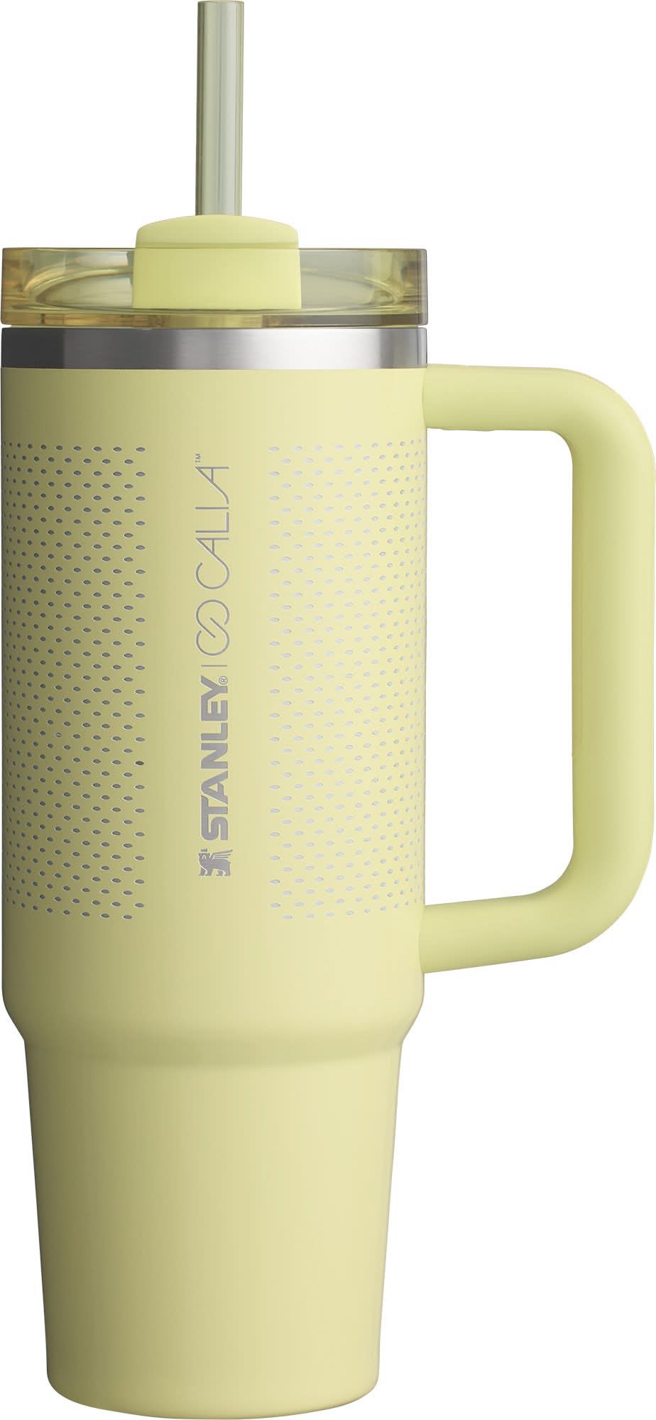 Stanley X CALIA 30 oz. Quencher H2.0 FlowState Tumbler (Pale Green)