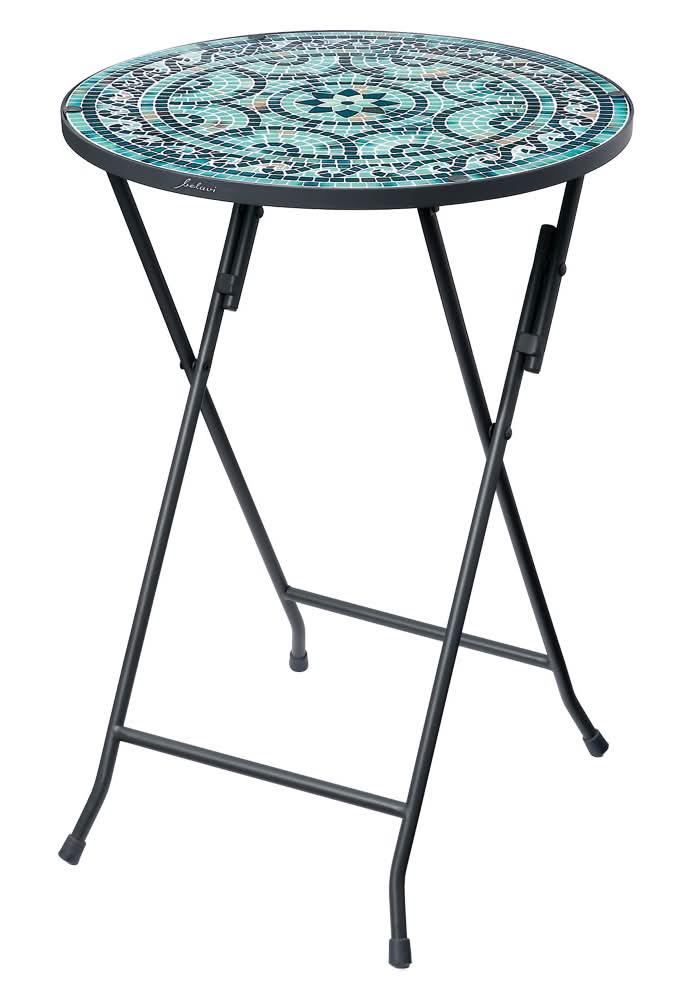 Belavi Decorative Glass Table, Mosaic