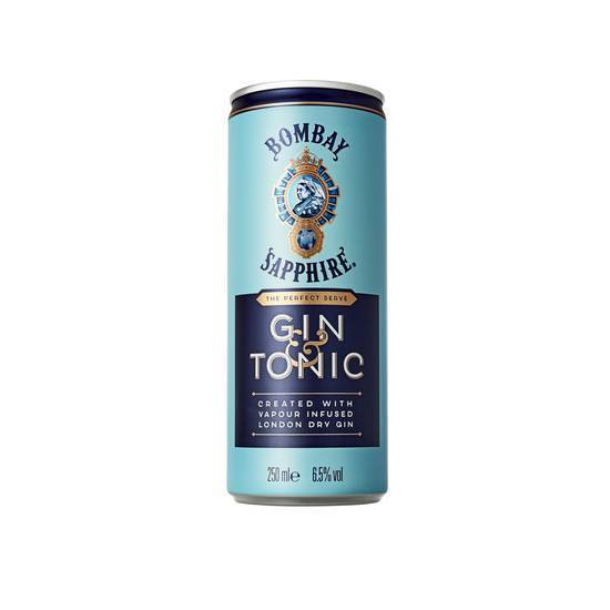 Bombay Sapphire & Tonic 250ml