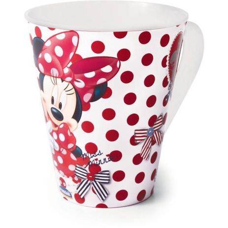 Plasútil caneca de plástico minnie (360ml)