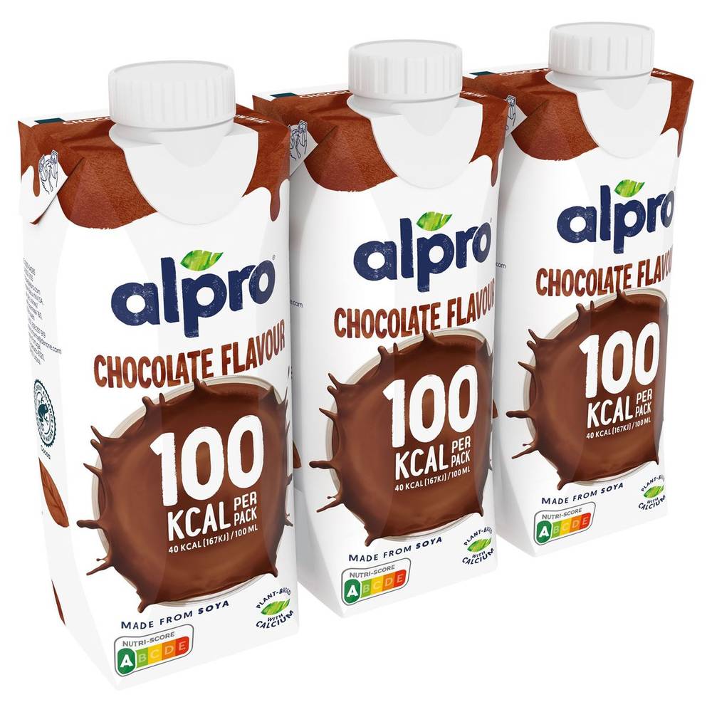 Alpro Boisson au Soja Saveur Chocolat 250 ml x6 Light