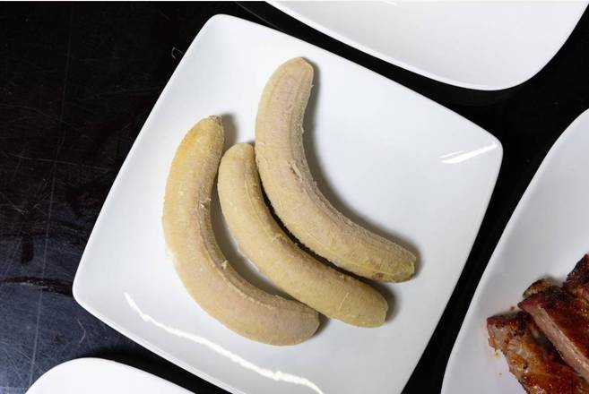 Guineo hervido / Boiled green Banana