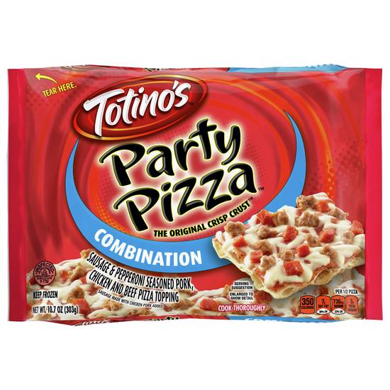 Totino's Combination Party Pizza the Original Crisp Crust