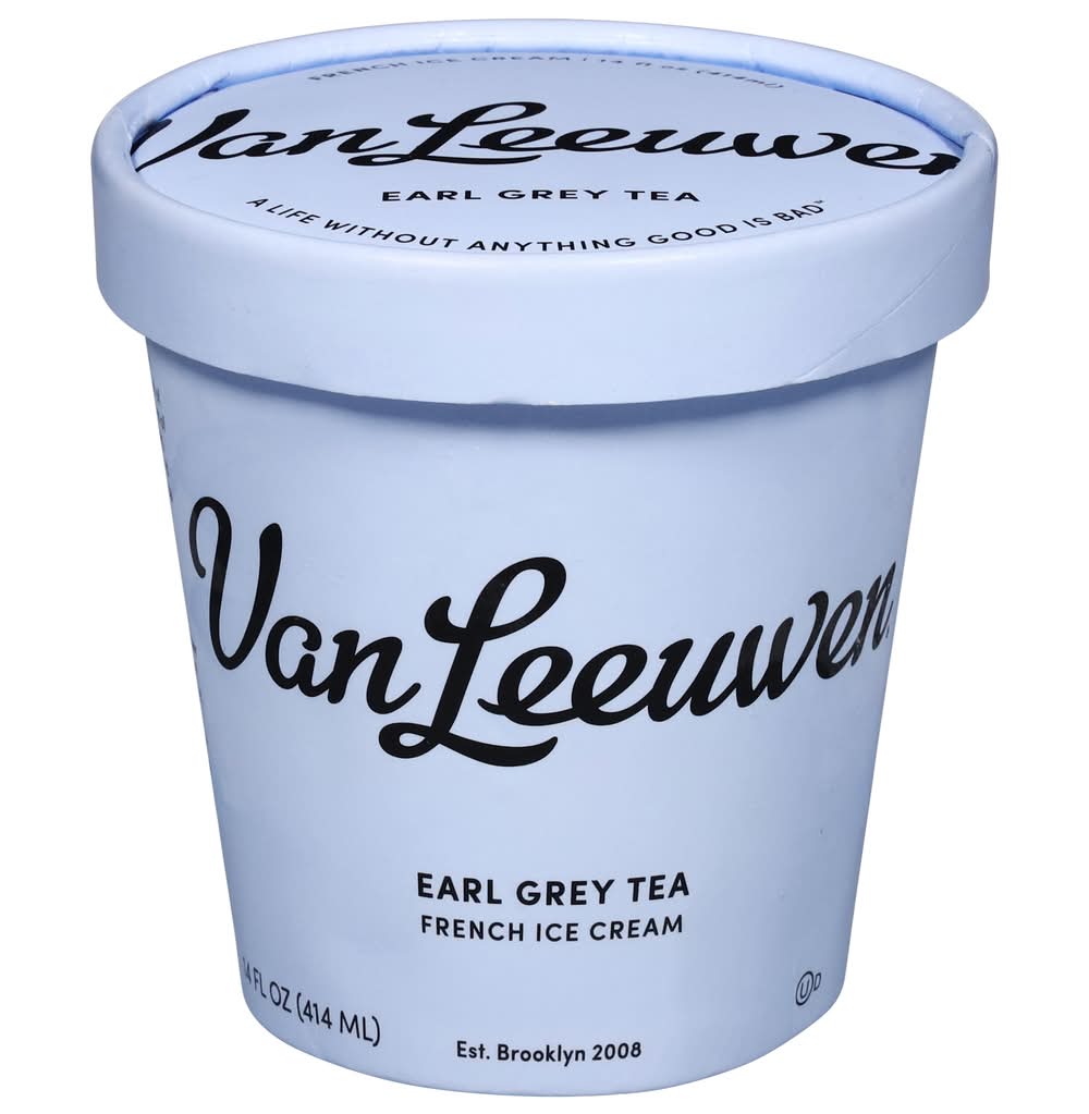 Van Leeuwen French Ice Cream, Earl Grey Tea (14 fl oz)