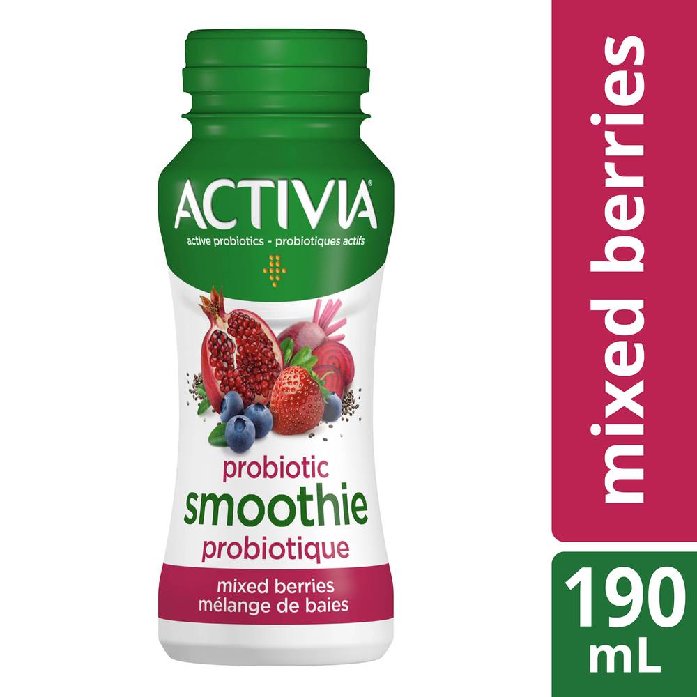 Activia Probiotic Smoothie (mixed berries)