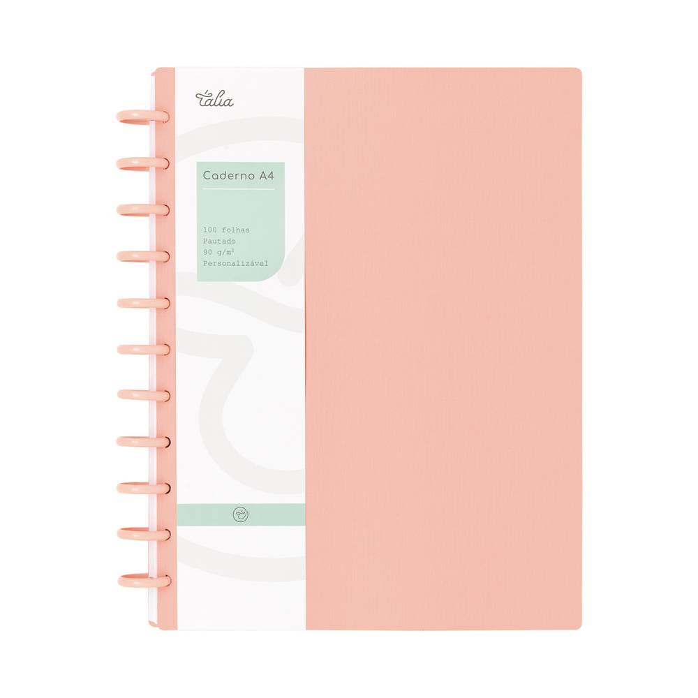 Caderno Smart A4 Pessego